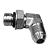 Adaptador Hidráulico 90° 9/16 JIC x 9/16 ORING - Orientável - Imagem 8