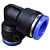 União Pneumático Cotovelo 90° 12mm x 12mm Fêmea para Conexão - Imagem 4