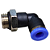 União Pneumático Cotovelo 90° 6mm x 1/4" Macho e Fêmea - Imagem 10
