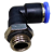União Pneumático Cotovelo 90° 8mm x 1/4" Macho e Fêmea - Imagem 9