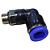União Pneumático Cotovelo 90° 8mm x 1/8" Macho e Fêmea - Imagem 10