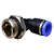 União Pneumático Cotovelo 90° 8mm x 3/8" Macho e Fêmea - Imagem 8