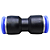 União Emenda Pneumática Reta 12mm X 12mm Para Conexão - Imagem 4
