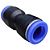 União Emenda Pneumática Reta 12mm X 12mm Para Conexão - Imagem 6