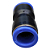 União Emenda Pneumática Reta 16mm X 16mm Para Conexão - Imagem 9
