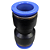 União Emenda Pneumática Reta 16mm X 16mm Para Conexão - Imagem 5