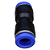 União Emenda Pneumática Reta 8mm X 8mm Conexão Adaptador - Imagem 5