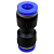 União Emenda Pneumática Reta 8mm X 8mm Conexão Adaptador - Imagem 1