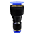 Conexão União Emenda Redutora 10mm X 6mm Pneumática - Imagem 4
