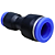 Conexão União Emenda Redutora 12mm X 8mm Pneumática - Imagem 1