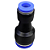 Conexão União Emenda Redutora 12mm X 8mm Pneumática - Imagem 7
