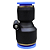 Conexão União Emenda Redutora 16mm X 12mm Pneumática - Imagem 10