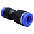 Conexão União Emenda Redutora 8mm X 6mm Pneumática - Imagem 4