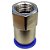 União Reta Pneumática Fêmea 10mm X 1/4" Para Conexão - Imagem 9