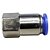 União Reta Pneumática Fêmea 10mm X 1/4" Para Conexão - Imagem 6