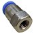 União Reta Pneumática Fêmea 10mm X 1/8" Para Conexão - Imagem 6