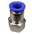 União Reta Pneumática Fêmea 8mm X 1/4" Para Conexão - Imagem 1