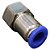 União Reta Pneumática Fêmea 8mm X 1/4" Para Conexão - Imagem 5
