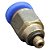 União Reta Pneumática Pu Macho 6mm X M5 Para Conexão - Imagem 10
