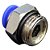 União Reta Pneumática Pu Macho 10mm X 1/2" Para Conexão - Imagem 9