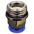 União Reta Pneumática Pu Macho 12mm X 1/2" Para Conexão - Imagem 10