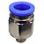 União Reta Pneumática Pu Macho 12mm X 1/8" Para Conexão - Imagem 5