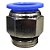 União Reta Pneumática Pu Macho 16mm X 1/2" Para Conexão - Imagem 6