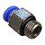 União Reta Pneumática Pu Macho 4mm X 1/8" Para Conexão - Imagem 10