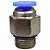 União Reta Pneumática Pu Macho 4mm X 1/8" Para Conexão - Imagem 7