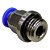 União Reta Pneumática Pu Macho 6mm X 1/4" Para Conexão - Imagem 10