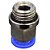 União Reta Pneumática Pu Macho 8mm X 1/4" Para Conexão - Imagem 10