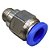 União Reta Pneumática Pu Macho 8mm X 1/8" Para Conexão - Imagem 9
