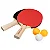 KIT TENIS DE MESA STAR 1 (1 ESTRELA) UNICA U - Imagem 1