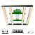 Luminária LED Grow FC-E3000 300W Bridgelux para Estufa 100x100cm - Mars Hydro - Imagem 1