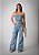 CONJUNTO JEANS CALÇA E CROPPED - Imagem 4