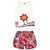 Conjunto Feminino Infantil Elian  - Margarida Vermelha - 231940 - Imagem 1