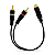 CABO Y RCA BLINDADO 2M/1F- KX3 - Imagem 1