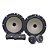 ALTO FALANTE 6'' KIT 2 VIAS 160WRMS 4 OHMS PLATINO - HURRICANE QR6.2 - Imagem 1