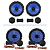 ALTO FALANTE 6'' PAR 2 VIAS 130W 4 OHMS CLASS-HURRICANE CM6.2 - Imagem 4
