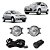 KIT FAROL AUX FIESTA ROCAM 10/ KA 11/14 S/GRADE BT/ORIG - SHOCKLIGHT - Imagem 1