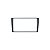 MOLDURA PAINEL 7" KIA SOUL 10/13 2 DIN - PERMAK - Imagem 1