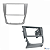 MOLDURA PAINEL 7" GOL/VOYAGE/SAVEIRO G5 CNZ 2DIN - PERMAK - Imagem 2