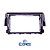 MOLDURA 9'' CIVIC G10 17/21 BLACK PIANO - EXPEX - Imagem 2
