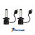 ULTRA LED H7 NANO 6000K 3600 LUMENS PK10 - PERMAK - Imagem 1