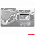 MOLDURA PAINEL 7" ONIX /PRISMA/COBALT/SPIN 12/16 PTO - 2470MD FIAMON - Imagem 4