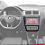 MOLDURA PAINEL  7" FOX/SPACEFOX/SPACECROSS/CROSSFOX G3 14/ 2DIN PRETA - 2699MD FIAMON - Imagem 4