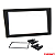 MOLDURA PAINEL 7" CORSA G2 02/11 MONTANA 03/11 MERIVA 03/11 VECTRA 05/11 PRETA 2DIN - 2350MD FIAMON - Imagem 2