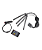 Kit Luz Ambiente Interno Strobo LED RGB Ritmo Música Tuning JP2 - Imagem 2