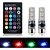KIT LAMPADA PINGO LED T10 RGB C/CONTROLE - Imagem 4