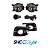 KIT FAROL AUX GOL G7 MOLD/CR BT/ORIG - SHOCKLIGHT - Imagem 2